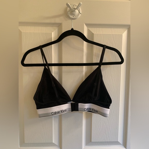 *NEW* Calvin Klein Modern Cotton Lightly Lined Triangle Bralette - Picture 5 of 6